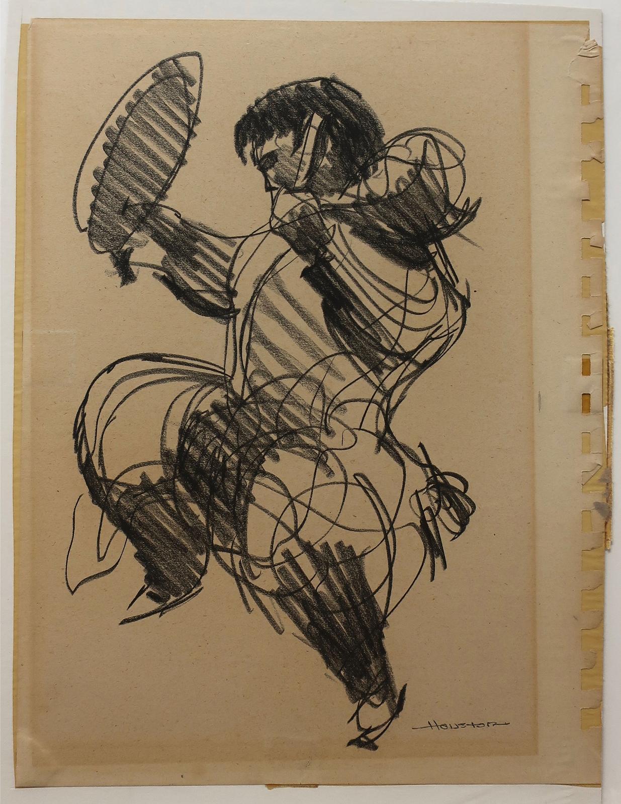 James Archibald Houston (1921-2005) - Drum Dancer