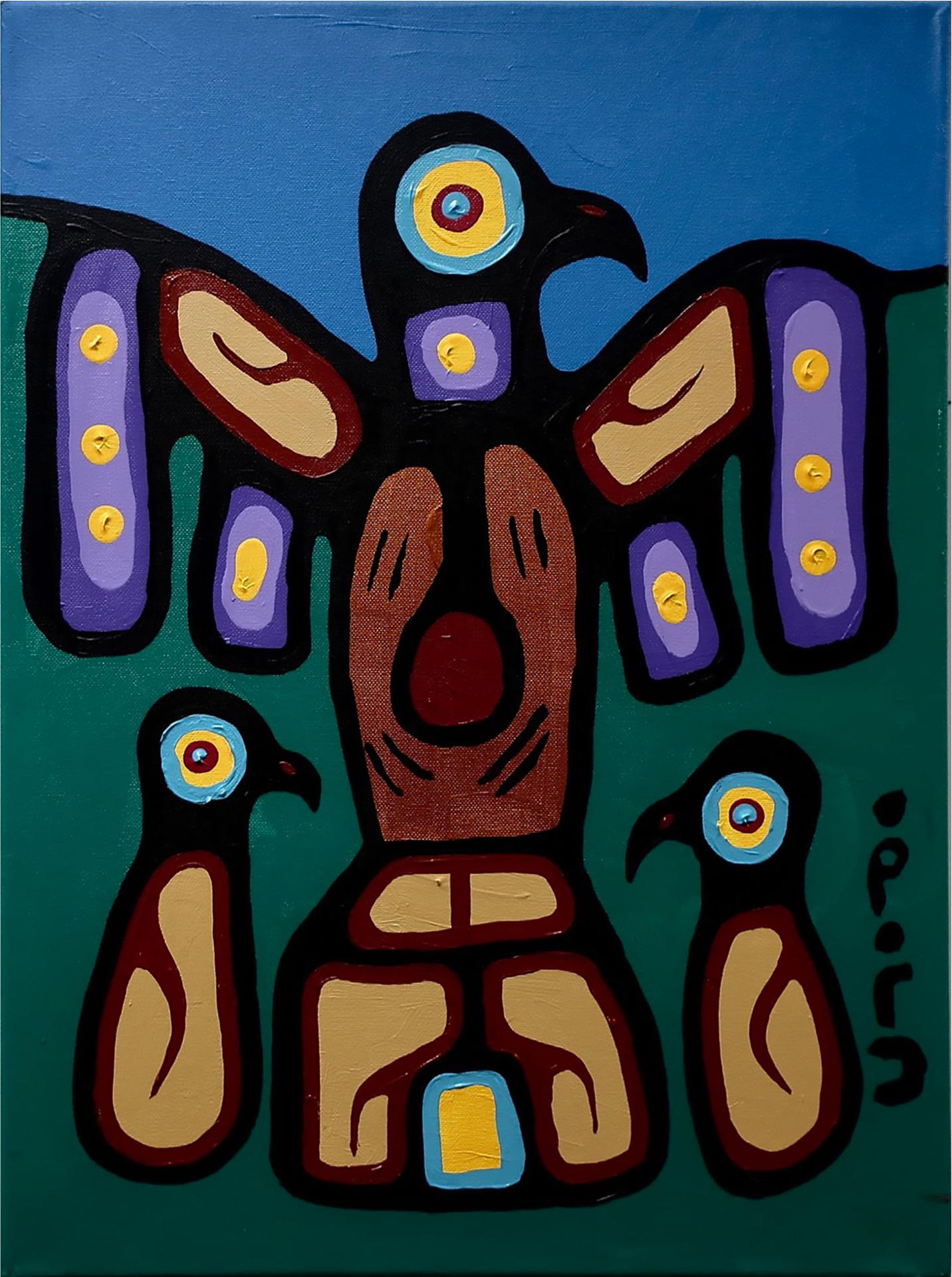 Christian Morrisseau (1969) - Thunderbird And Kids