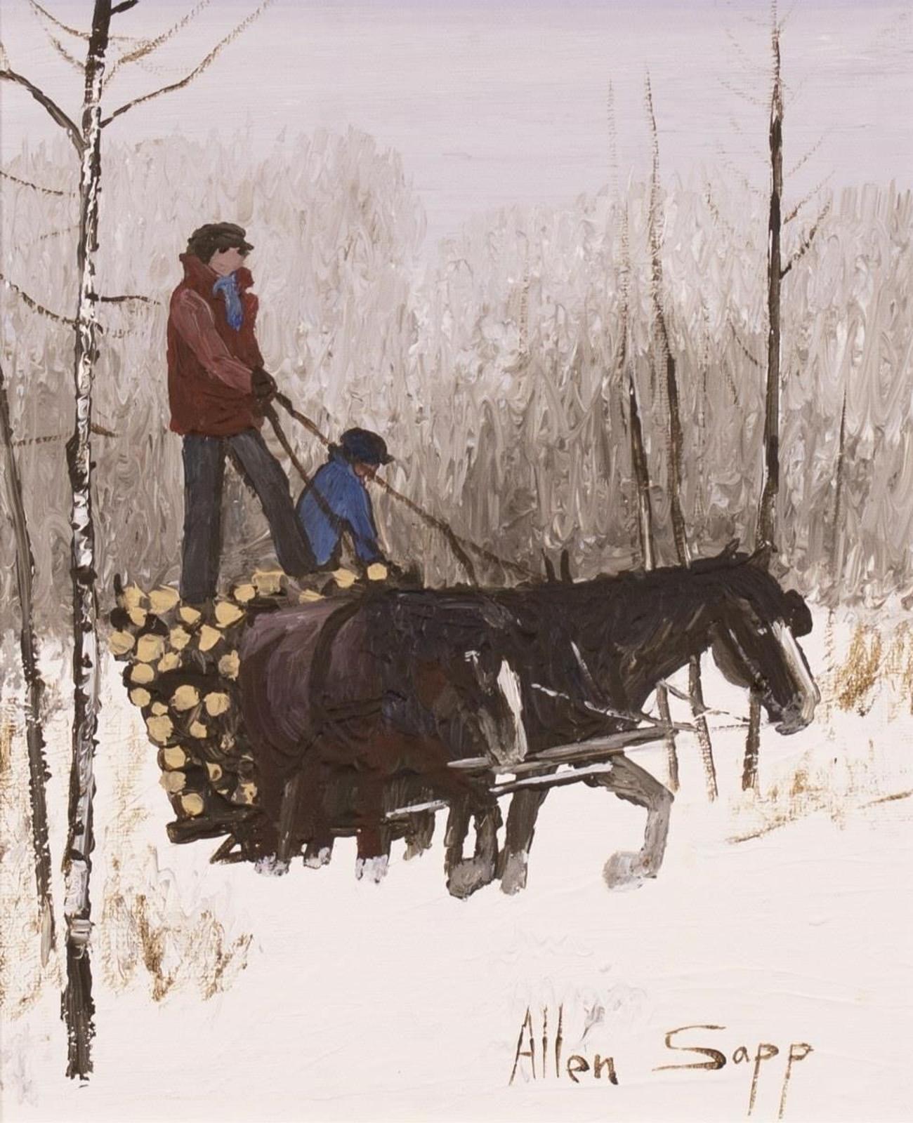 Allen Fredrick Sapp (1929-2015) - Getting Colder; 1977