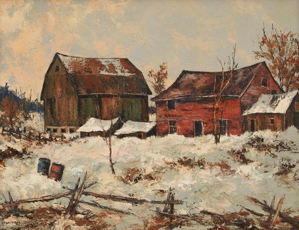 Wilf Franks Griffiths (1917-2000) - Old Farm on Weston Road