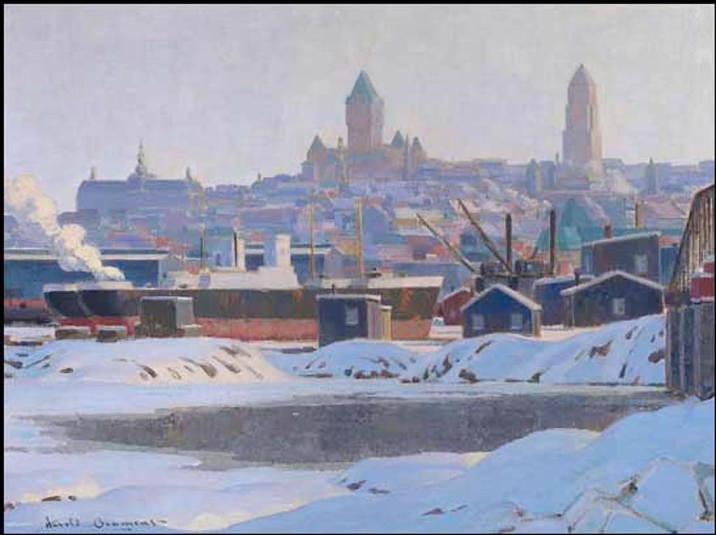 Thomas Harold (Tib) Beament (1898-1984) - Winter Lay-up, Quebec