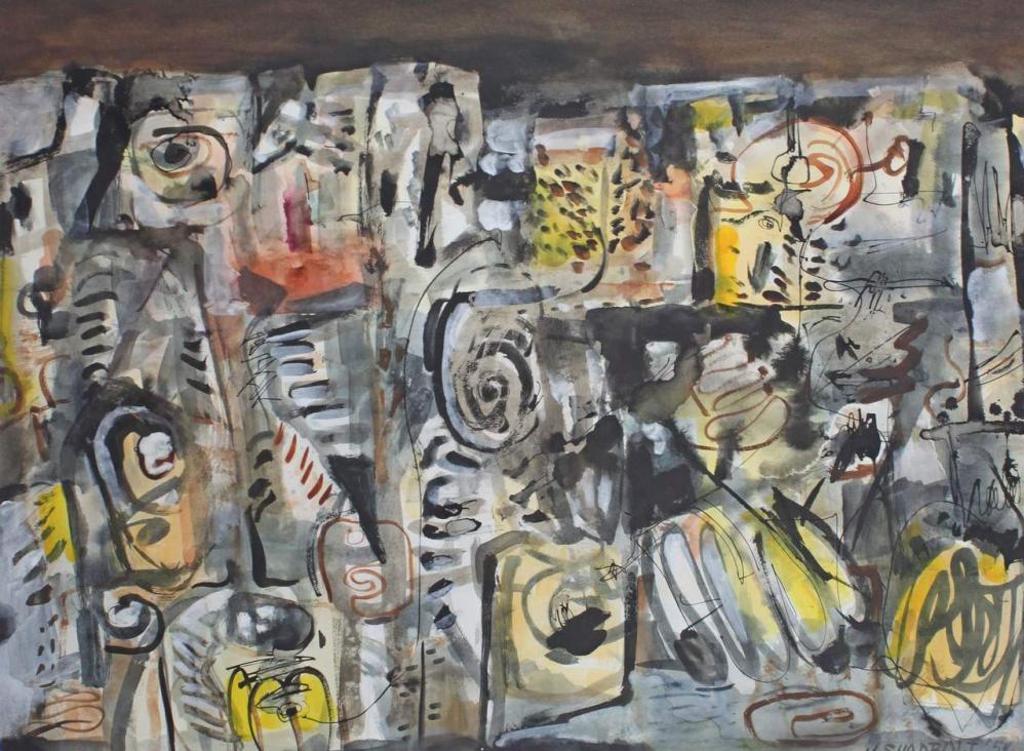 Jack Leaonard Shadbolt (1909-1998) - Untitled - Abstract