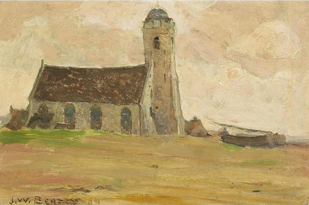 John William (J.W.) Beatty (1869-1941) - Old Church, Katwyck