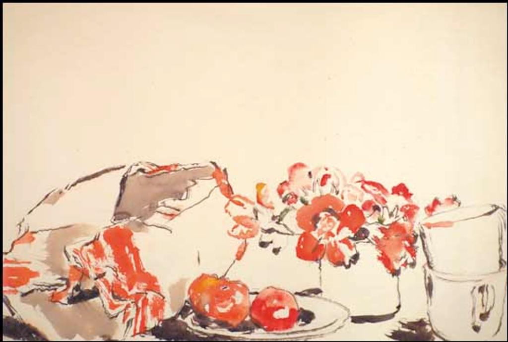 David Browne Milne (1882-1953) - Bread and Flowers