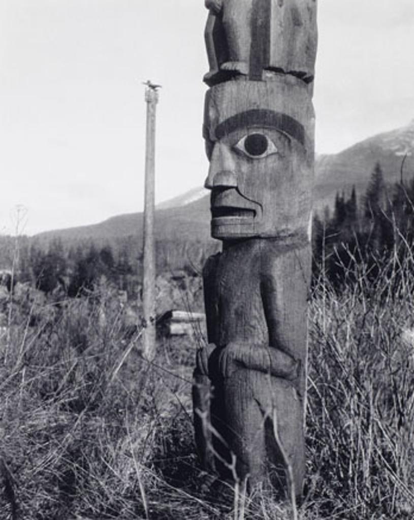Karl Huber (1898-1985) - Totem on the Skeena