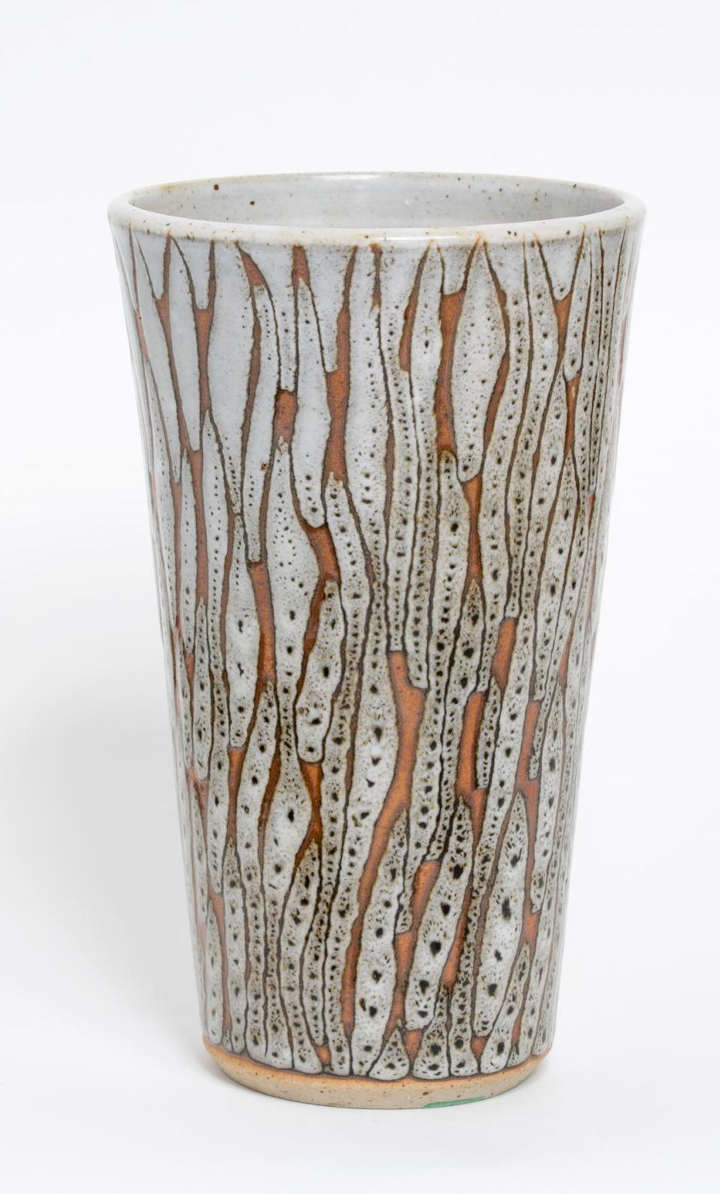 Hansen-Ross Studio - Vase with Vertical Pattern