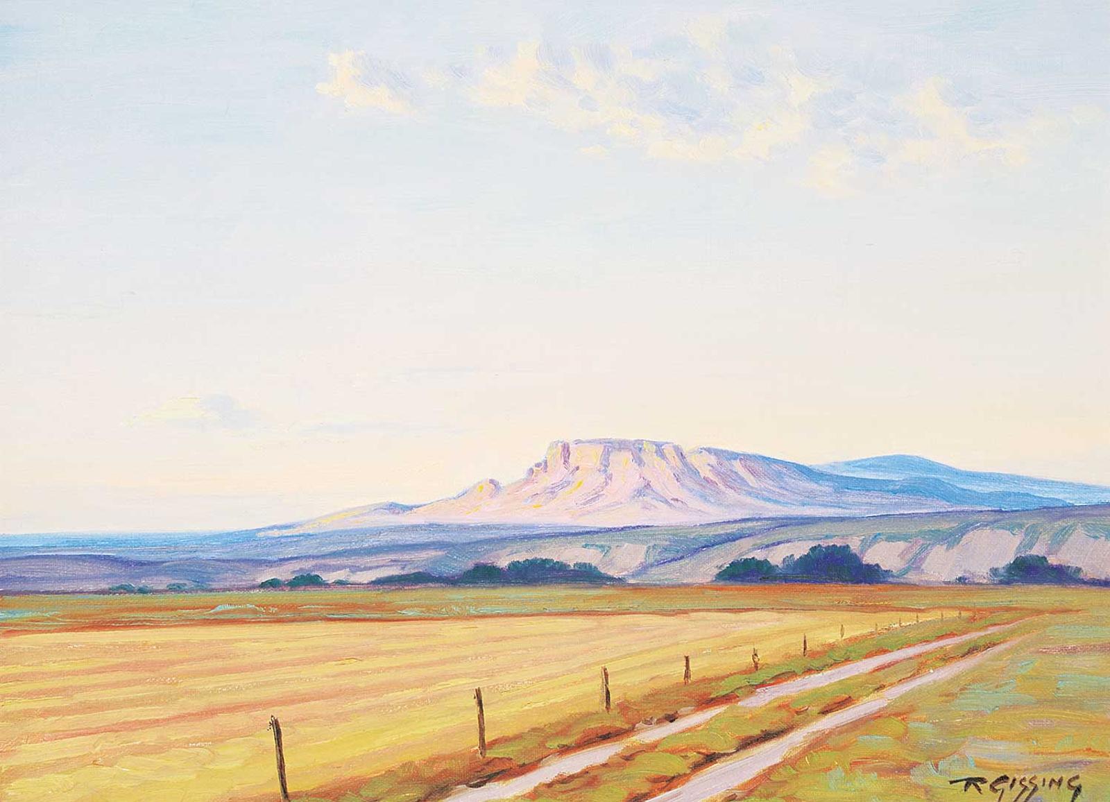 Roland Gissing (1895-1967) - Untitled - Southern Alberta Sunset