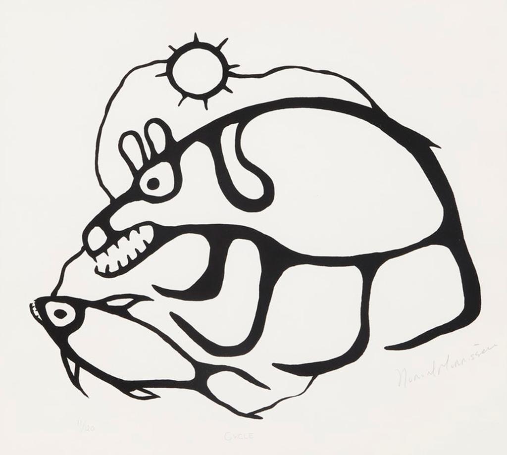 Norval H. Morrisseau (1931-2007) - Cycle
