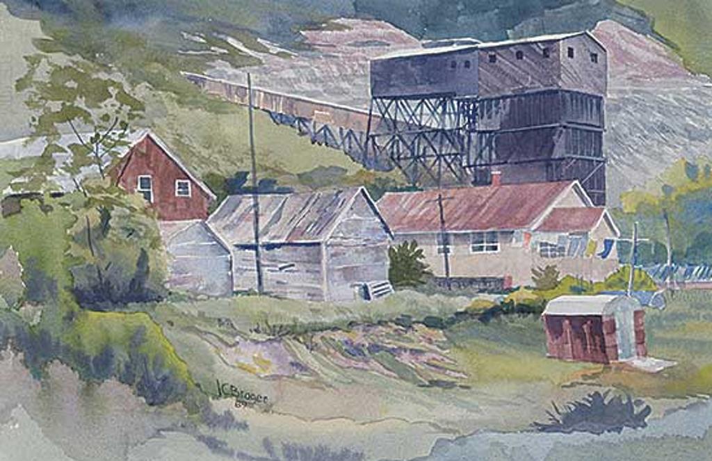 Jim C. Brager (1938) - Untitled - Mining Town