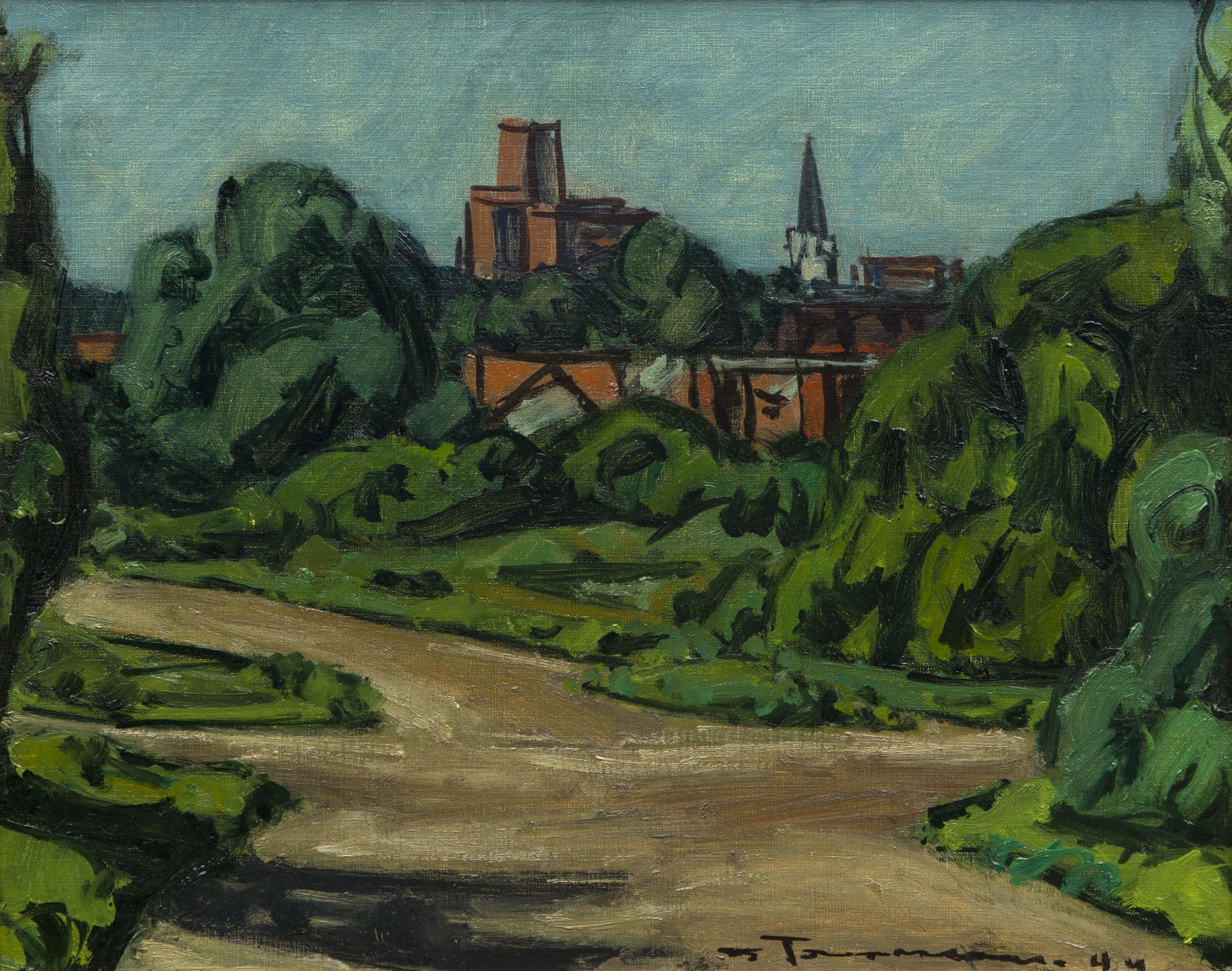 Jacques Godefroy de Tonnancour (1917-2005) - Côte-des-Neiges, 1944