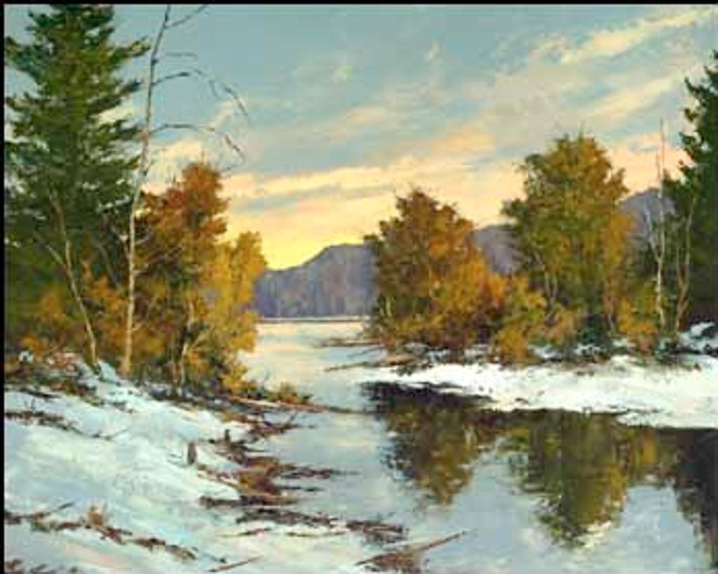 Wilf Franks Griffiths (1917-2000) - River in Haliburton