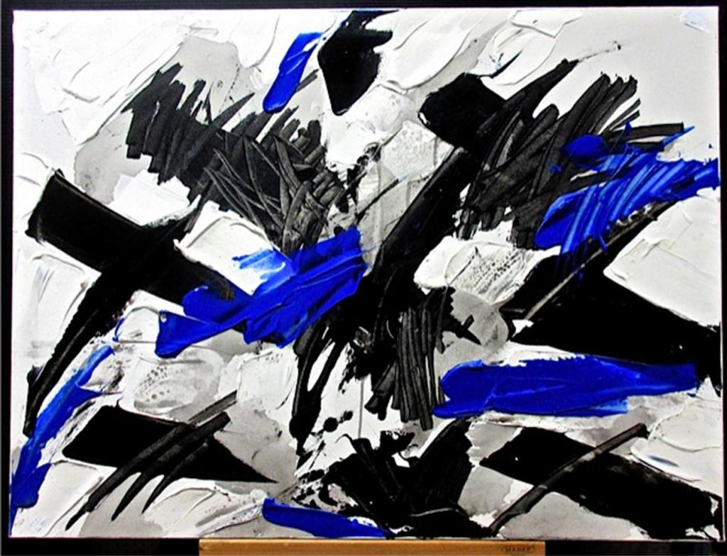 Georges Loranger (1931-1993) - Black And Blue I