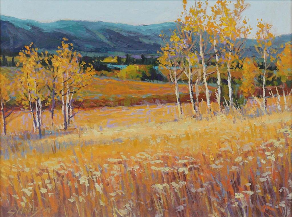 Susan Woolgar (1955) - Autumn Landscape, Foothills