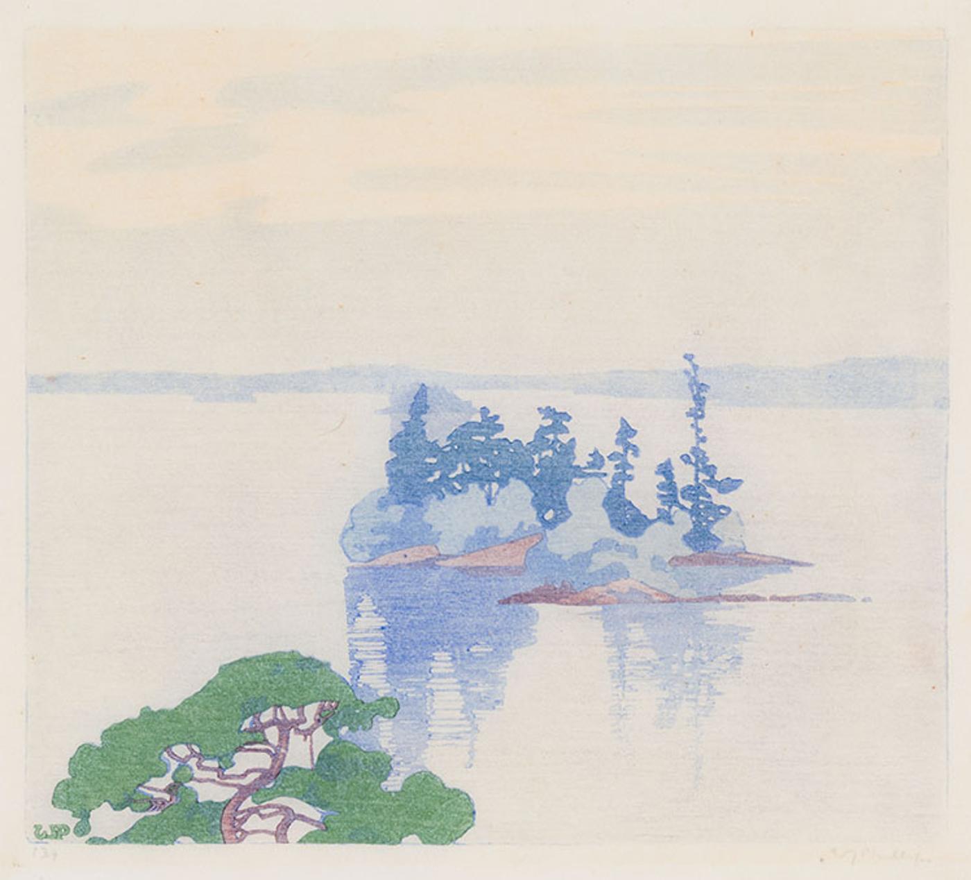 Walter Joseph (W.J.) Phillips (1884-1963) - Cathcart's Island, Muskoka