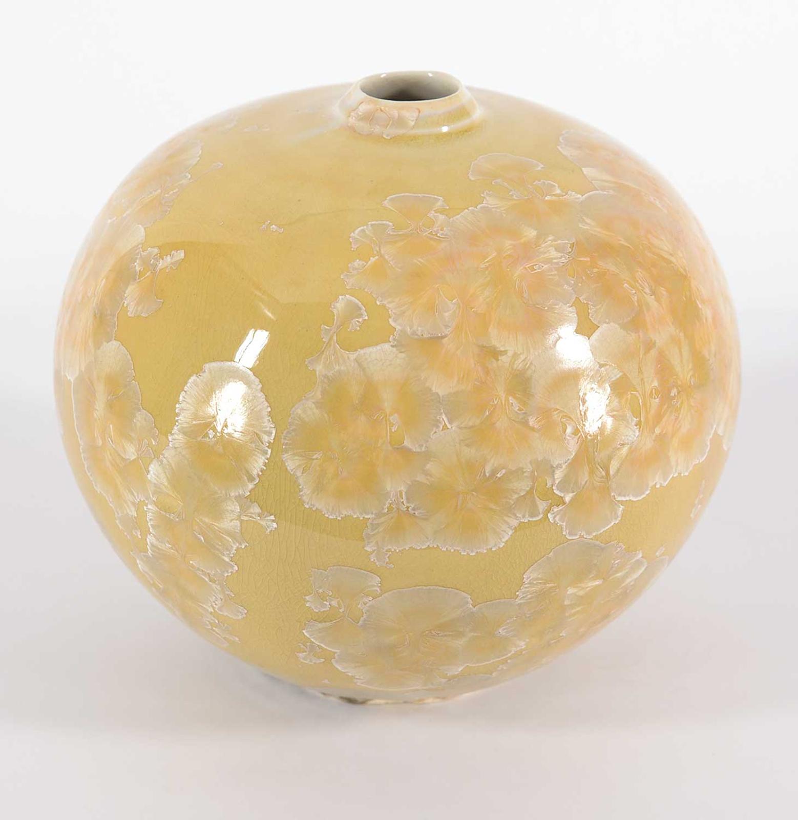 Victor R. Brosz (1925) - Vase with Crystal Pattern Glaze