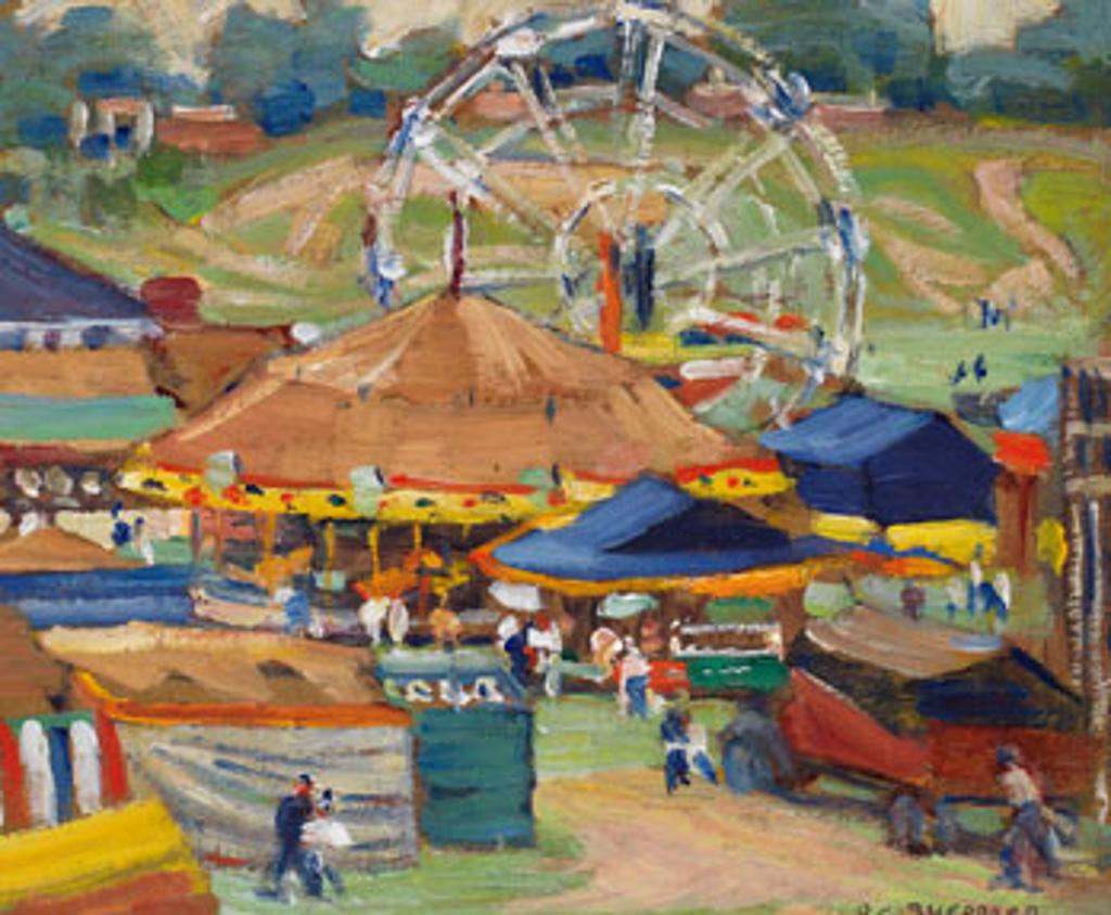 Peter Clapham (P.C.) Sheppard (1882-1965) - Fairground