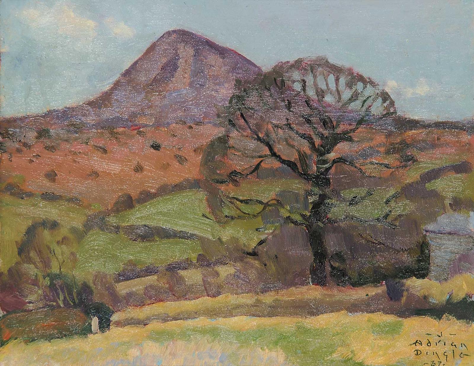 John Adrian Darley Dingle (1911-1974) - Sharpe Tor Cornwall, Early Spring