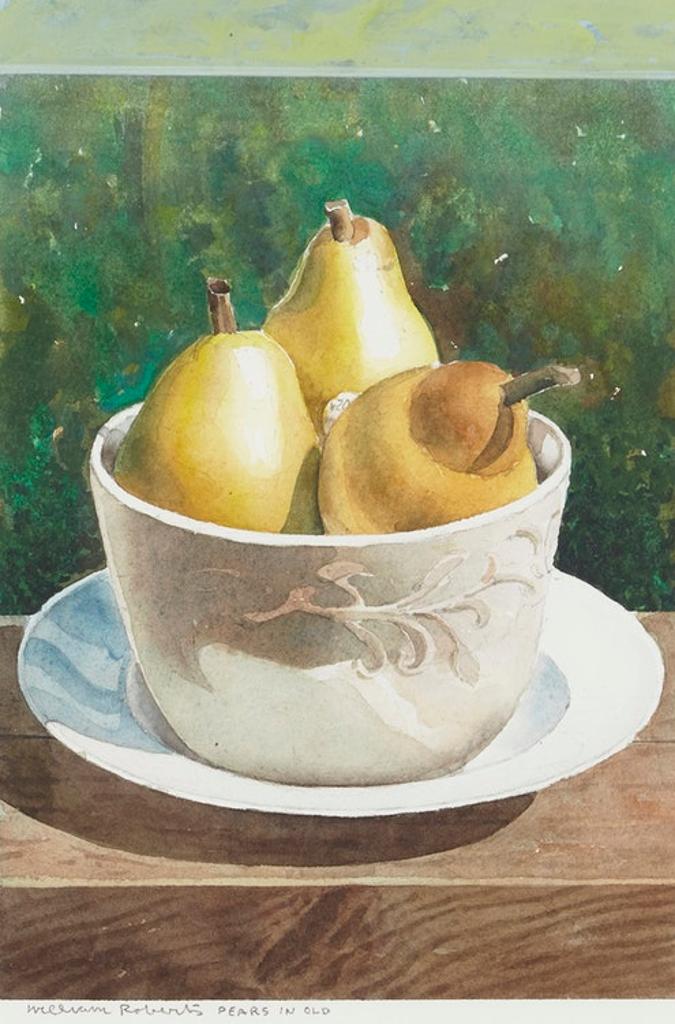 William Goodridge Roberts (1921-2001) - Pears in Old
