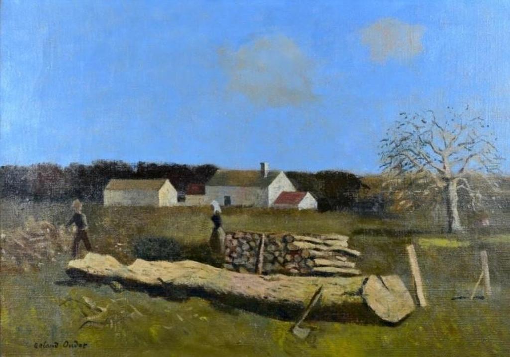 Roland Oudot (1897-1981) - The Woodcutters