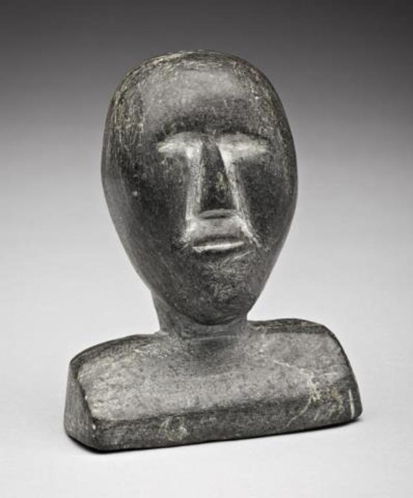 Joan Angutikuluk Oroluk (1950-1971) - Bust of a Man