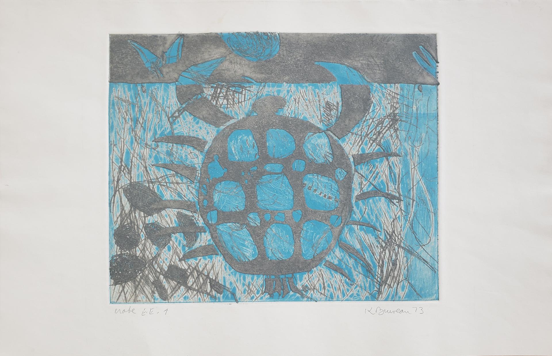 Kittie Bruneau (1929-2011) - Crabe, 1973