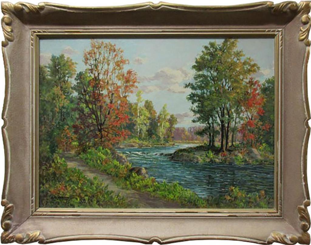 Otto Planding (1887-1964) - Fall River Study