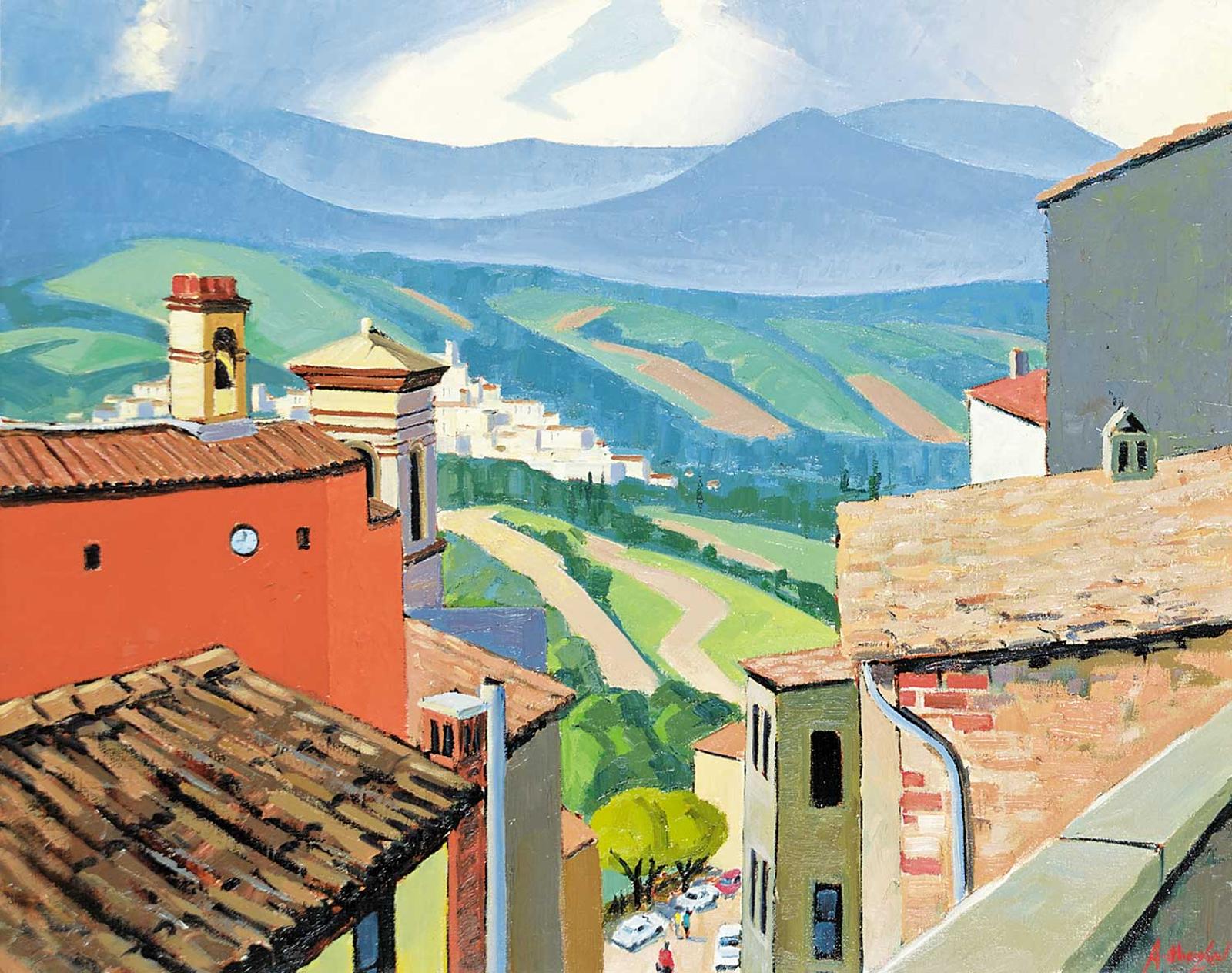 Charles Anthony Francis Law (1916-1996) - Arrone, Umbria Hills, Italy