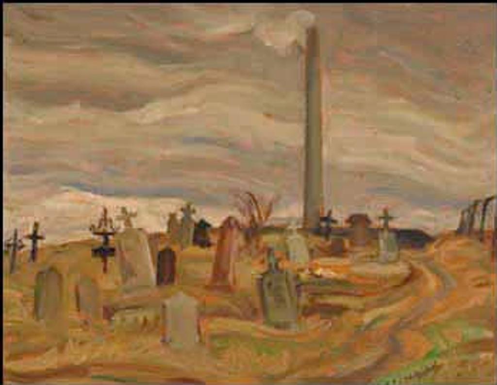 Alexander Young (A. Y.) Jackson (1882-1974) - Italian Cemetery in Copper Cliff, Sudbury, Ontario