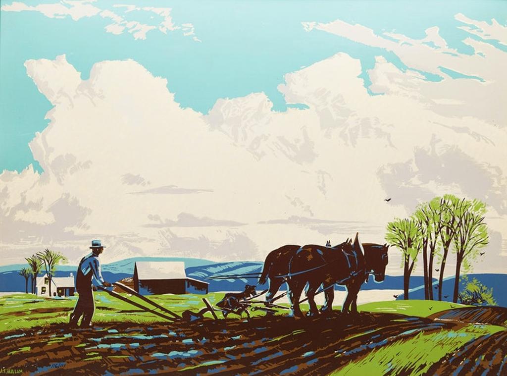 Joseph Sydney Hallam (1899-1953) - The Ploughman