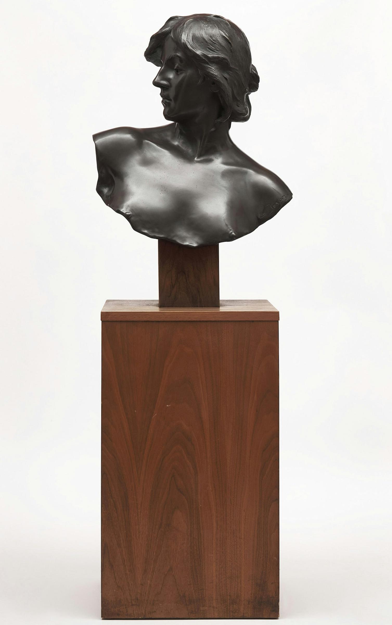Emile Louis Jespers - Untitled (Female Bust)