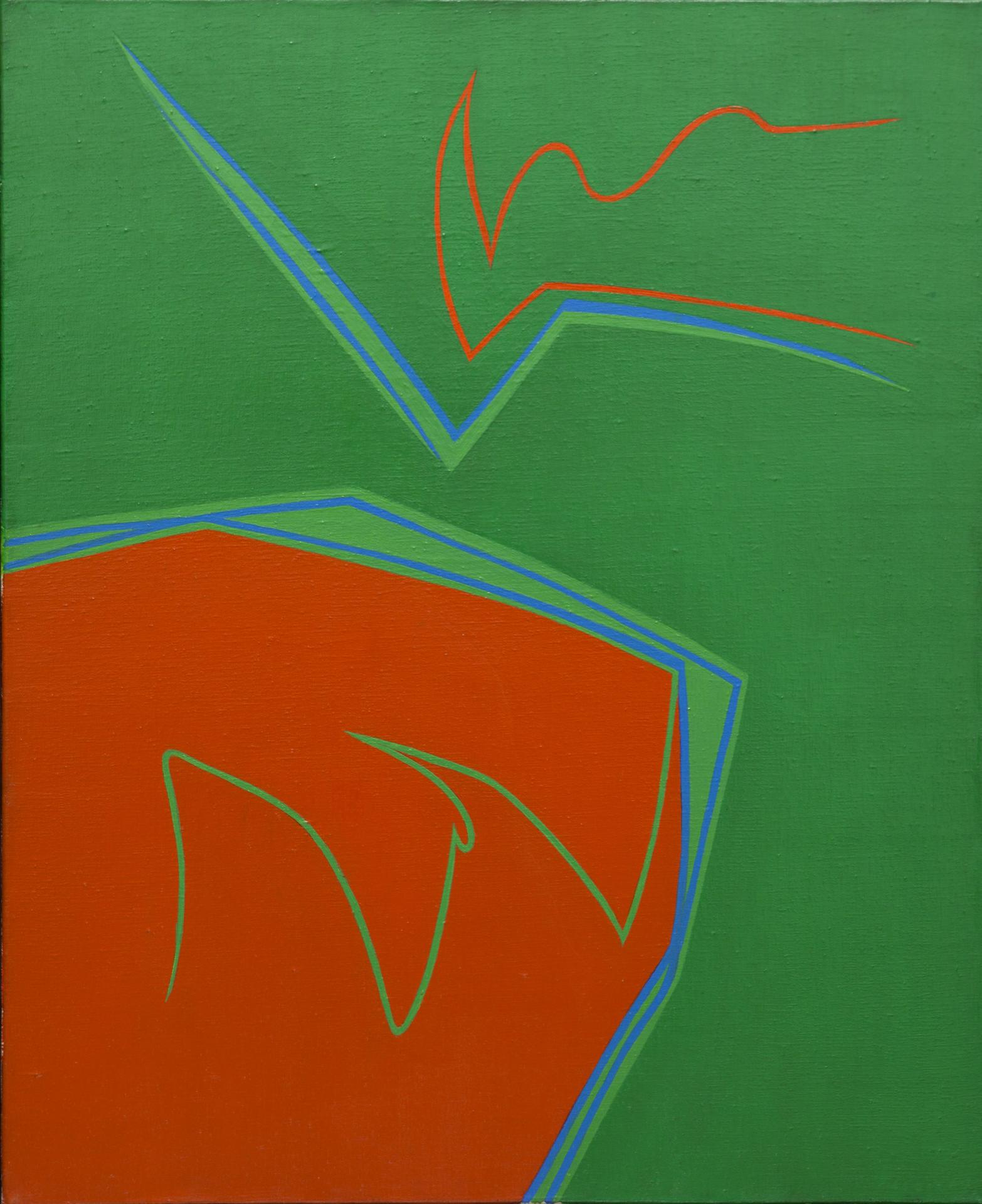 Fernand Leduc (1916-2014) - Vibrations sur fond vert