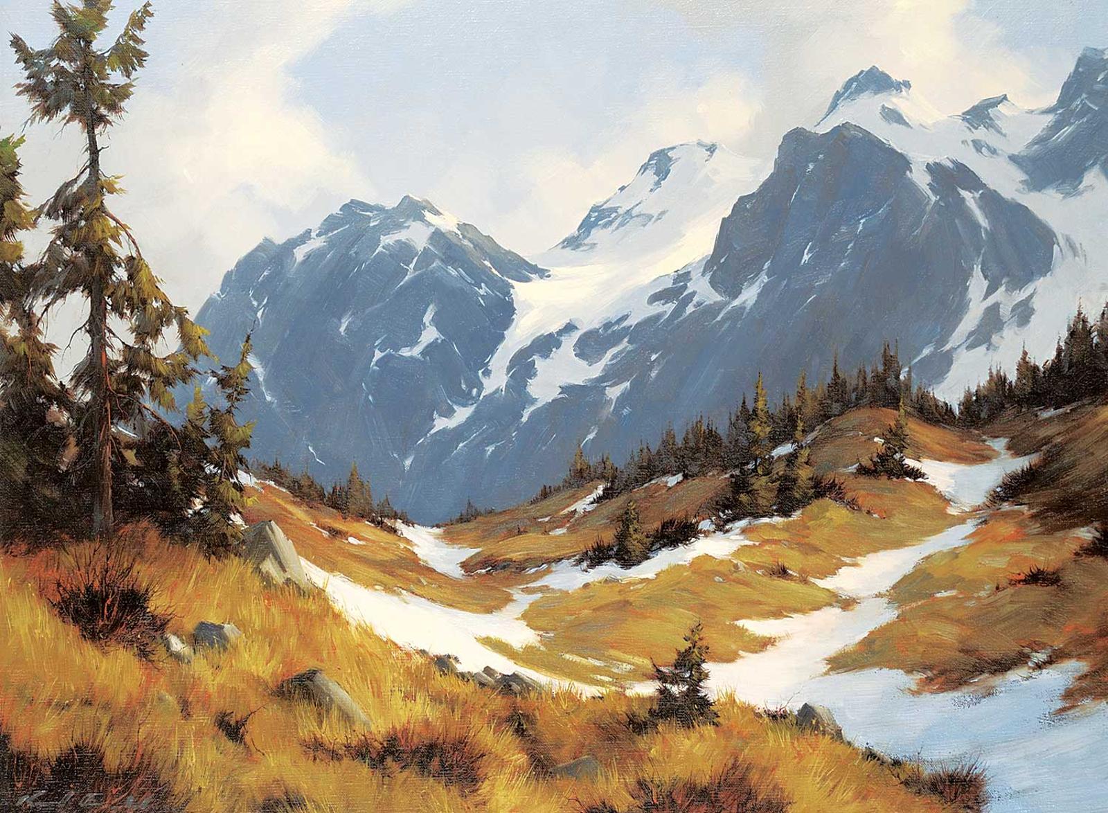 Karl E. Wood (1944-1990) - Panorama Ridge [Banff Nat'l. Park]