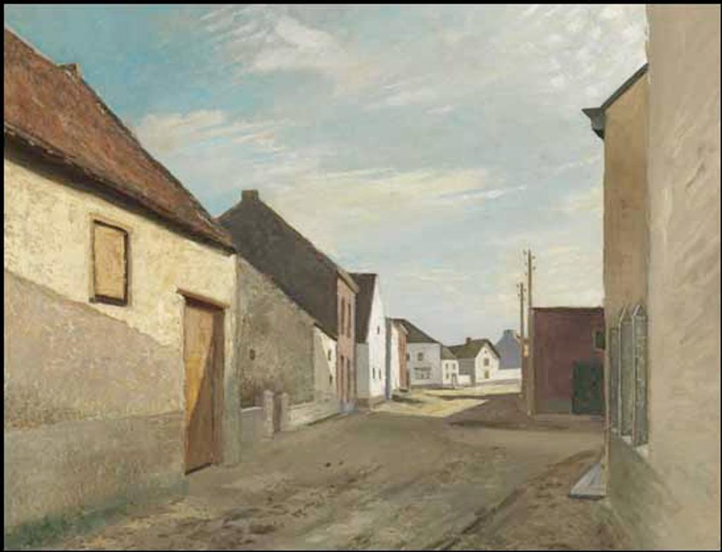 Raoul Hynyckes (1893-1973) - Village in France