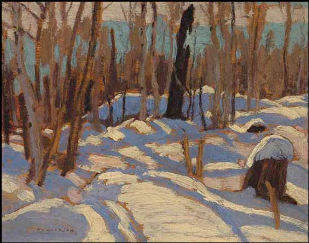 Alexander Young (A. Y.) Jackson (1882-1974) - The Woods in February