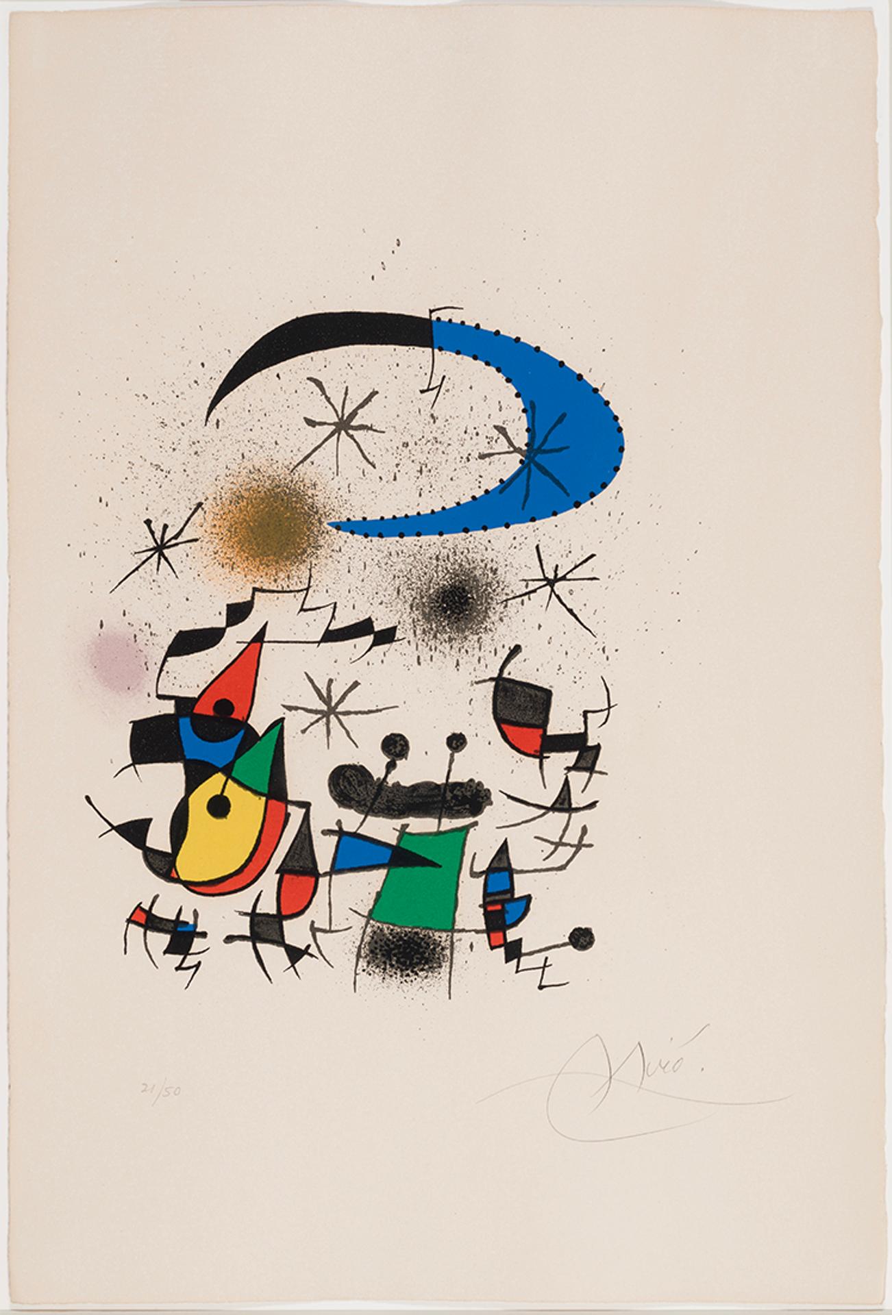 Joan Miró (1893-1983) - Petite fête de nuit