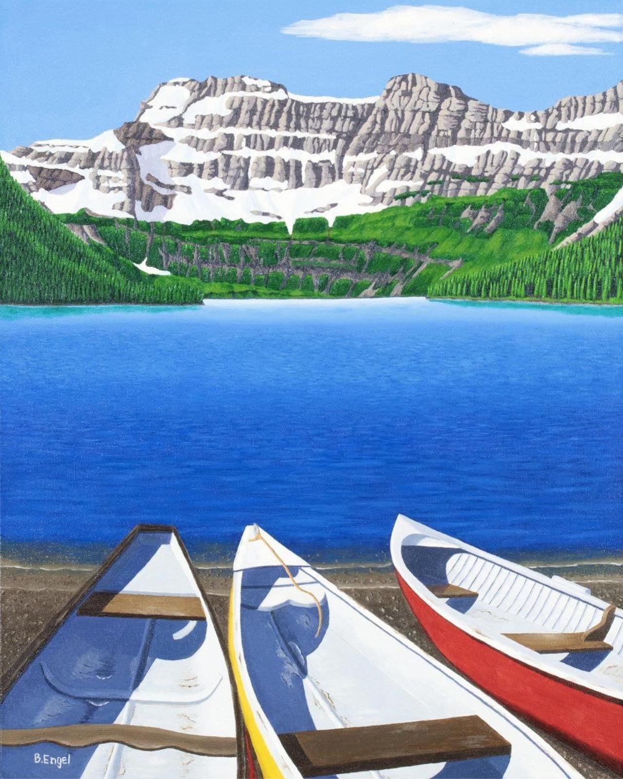 Barbara Engel - After The Paddle, Cameron Lake, Alberta