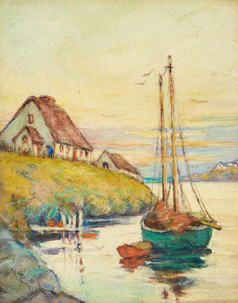 Berthe Des Clayes (1877-1968) - Fisherman’s Cottage, Nova Scotia