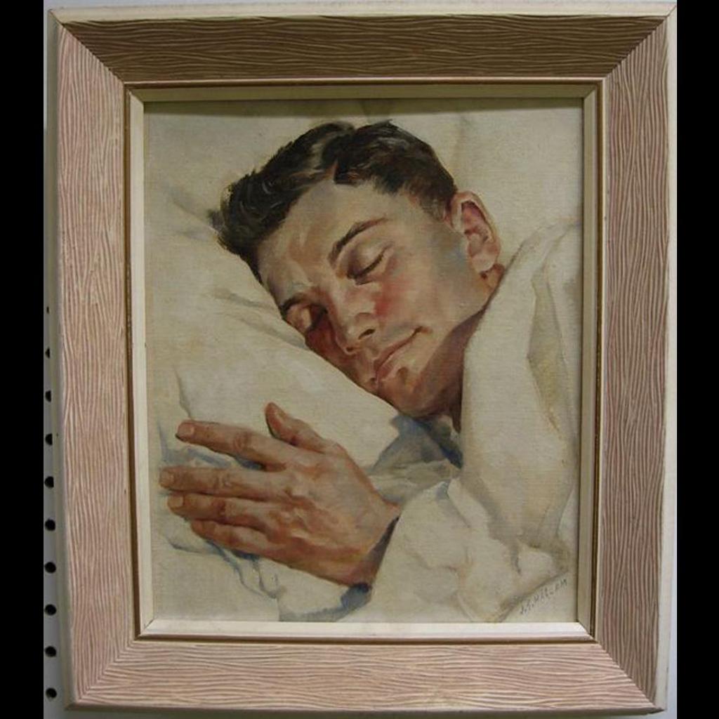 Joseph Sydney Hallam (1899-1953) - Gentleman Sleeping