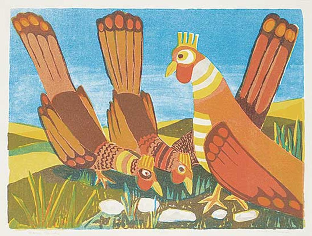 John Harold Thomas Snow (1911-2004) - Four Birds #22/50