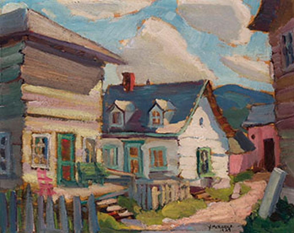 Muriel Yvonne Mckague Housser (1898-1996) - Old House, Baie St. Paul