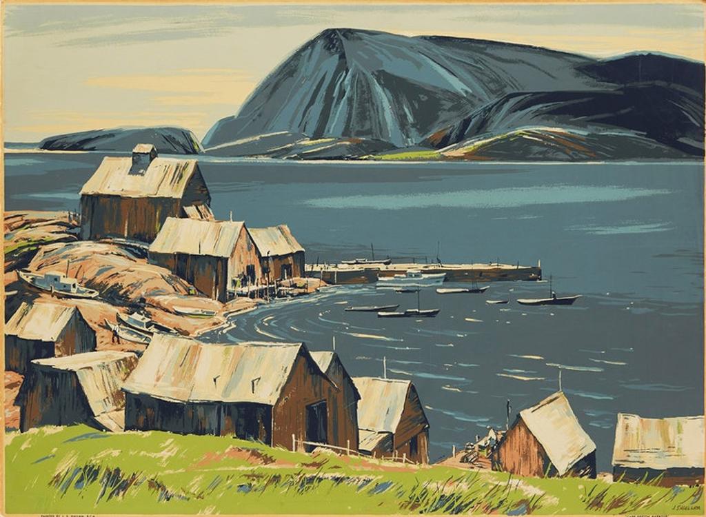 Joseph Sydney Hallam (1899-1953) - Cape Breton Harbour