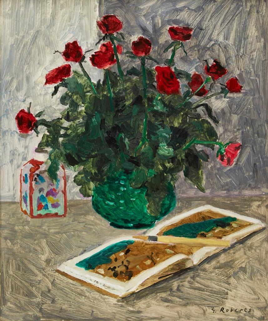 William Goodridge Roberts (1921-2001) - Roses in Green Vase