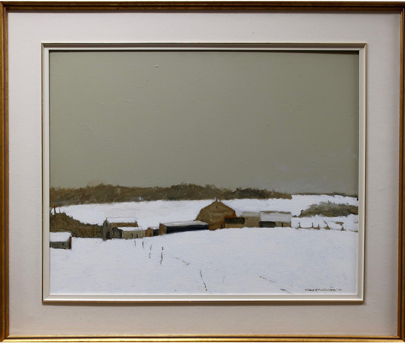Claude Alphonse Simard (1956-2014) - Untitled (Winter Farmscape)