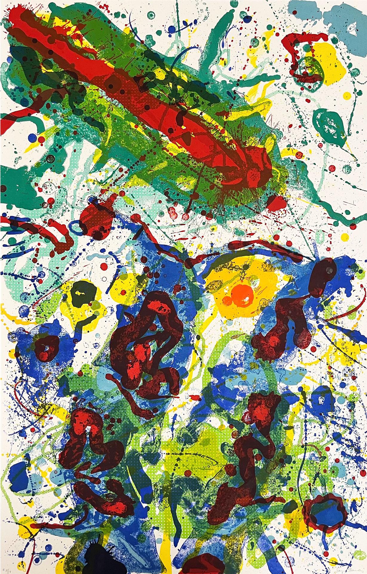 Sam Francis (1923-1994) - UNTITLED, 1989 [L. 282; SF-341]