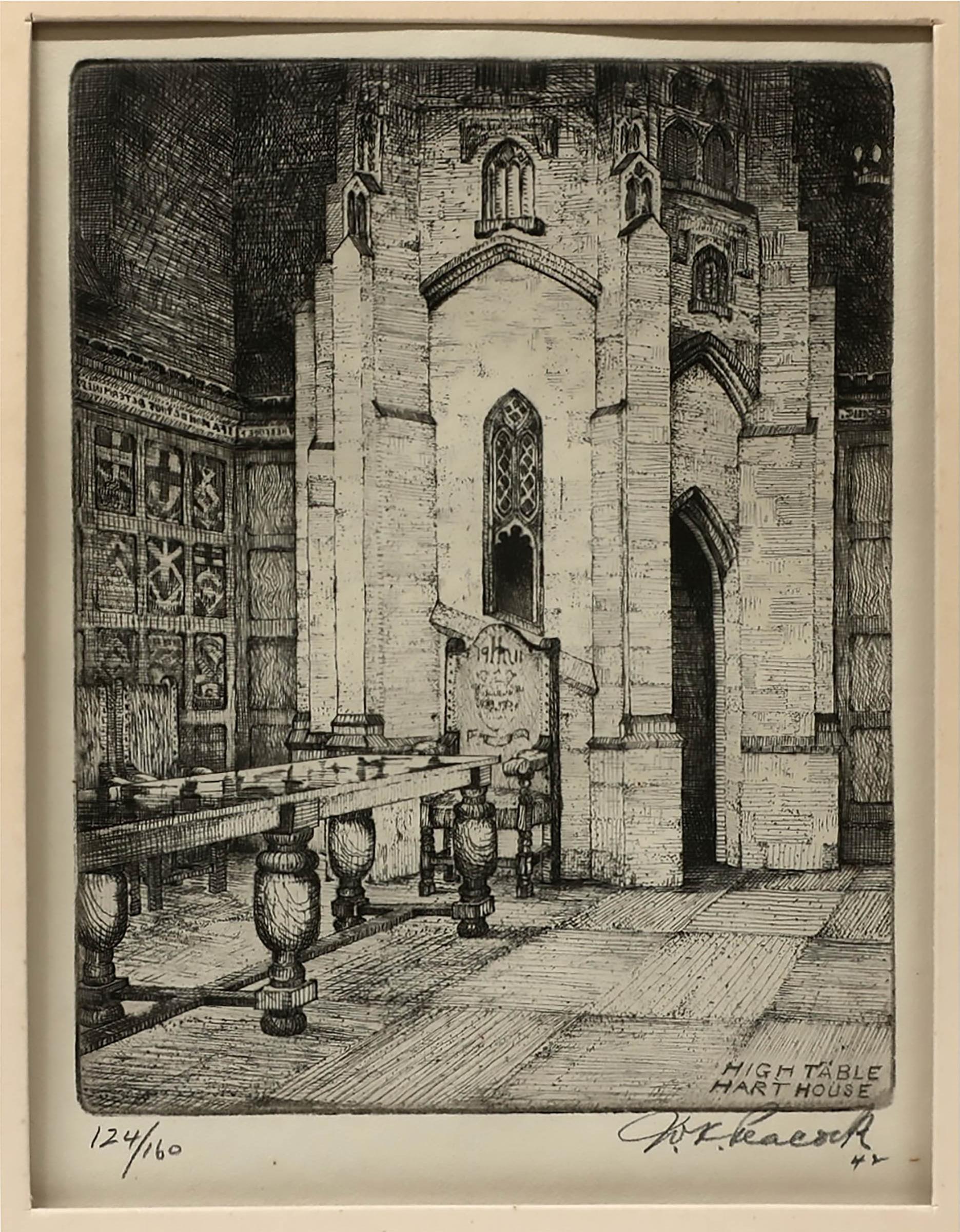 Wilbur Kells Peacock (1898-1990) - High Table, Hart House