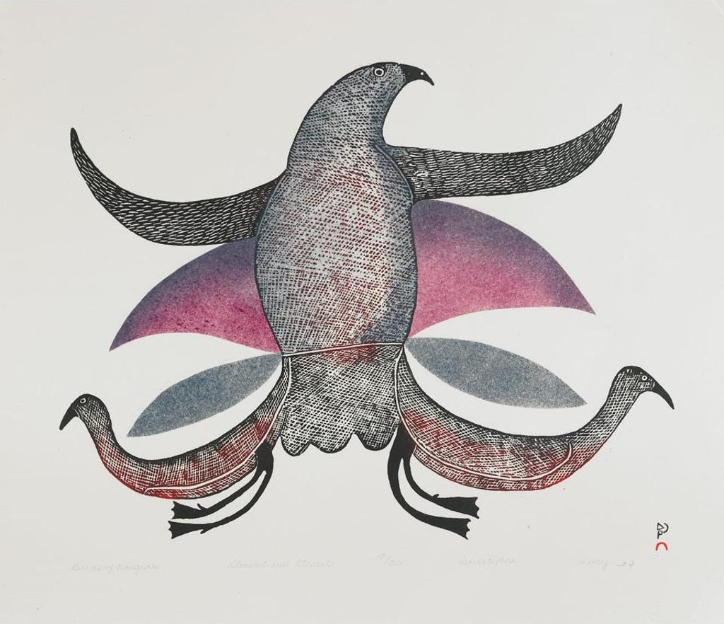 Lucy Qinnuayuak (1915-1982) - Birds Of Kaugiak