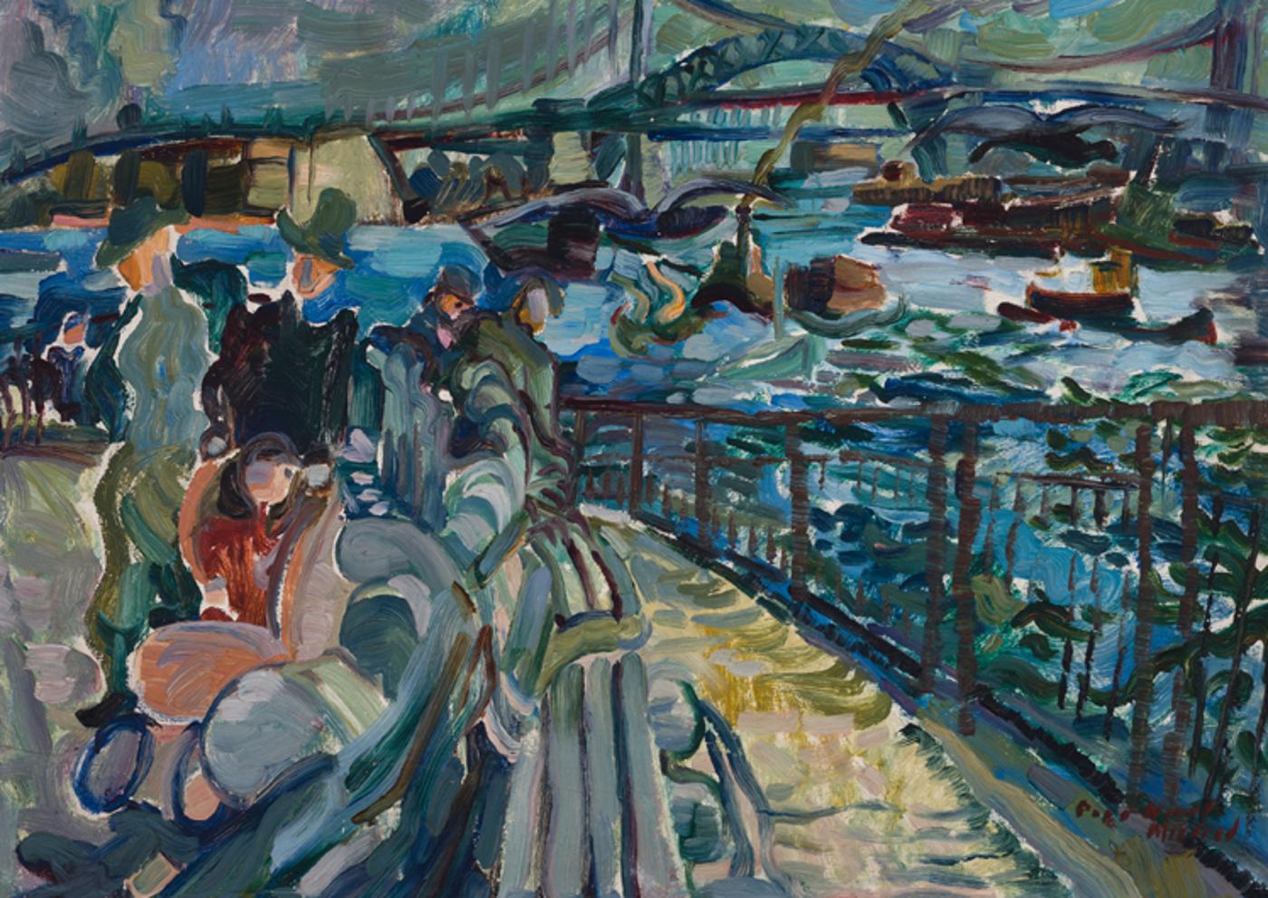 Pegi Margaret Kathleen Nicol MacLeod (1904-1949) - The East River