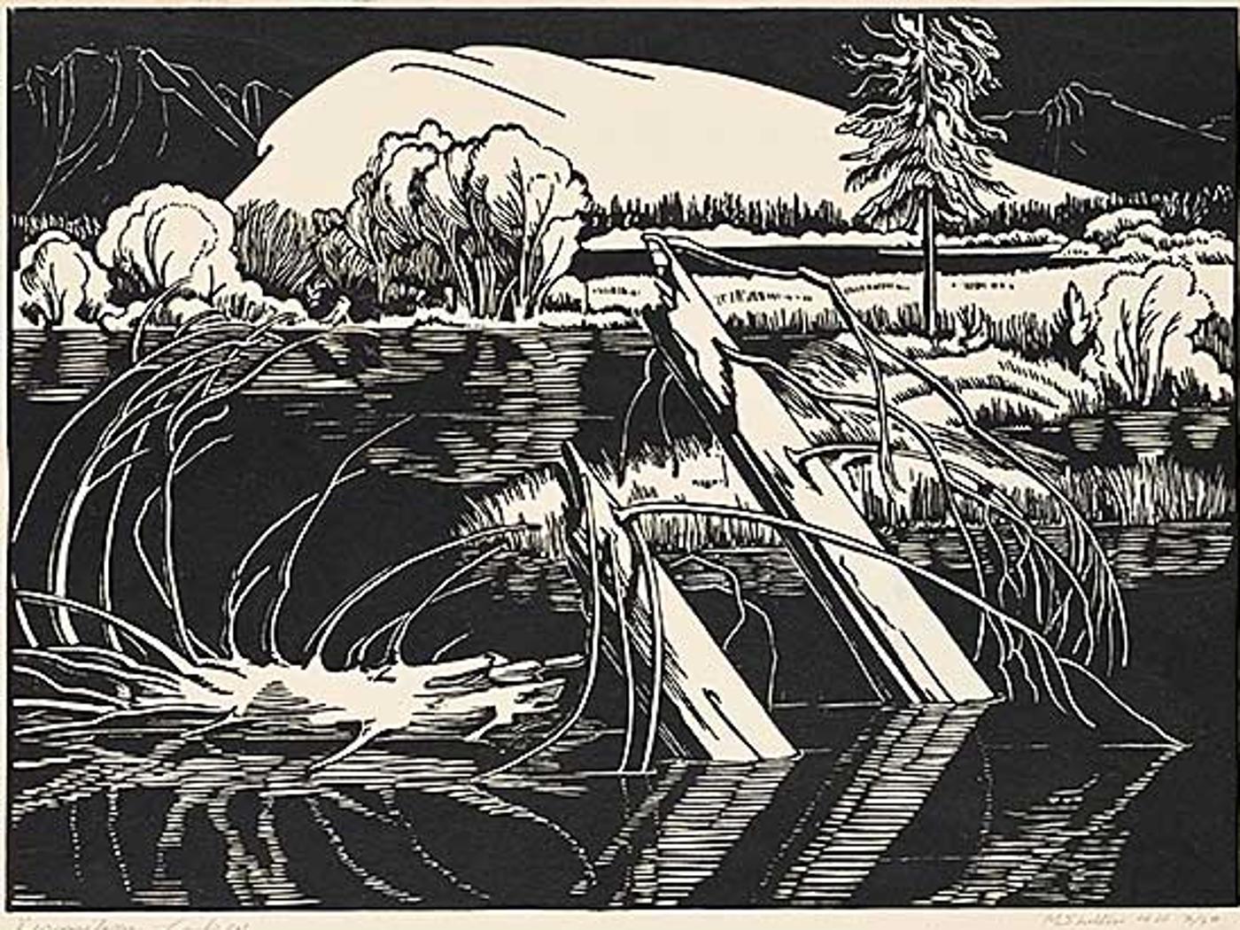 Margaret Dorothy Shelton (1915-1984) - Vermilion Lakes #2/50