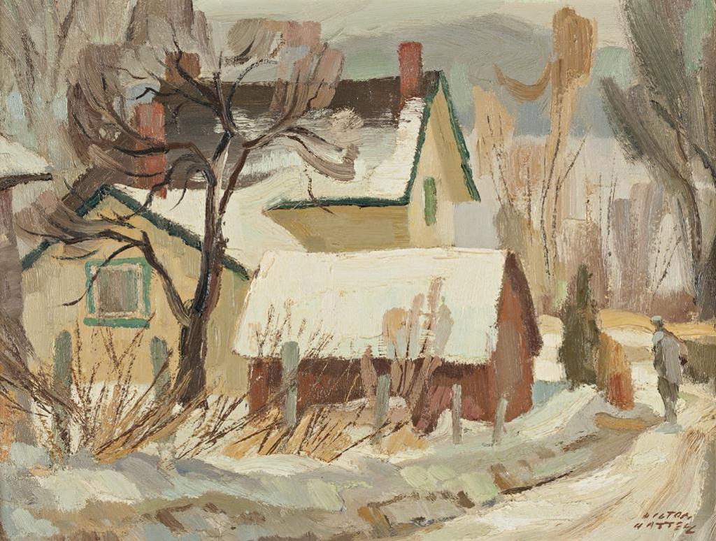 Hilton MacDonald Hassell (1910-1980) - Grey Winter Day