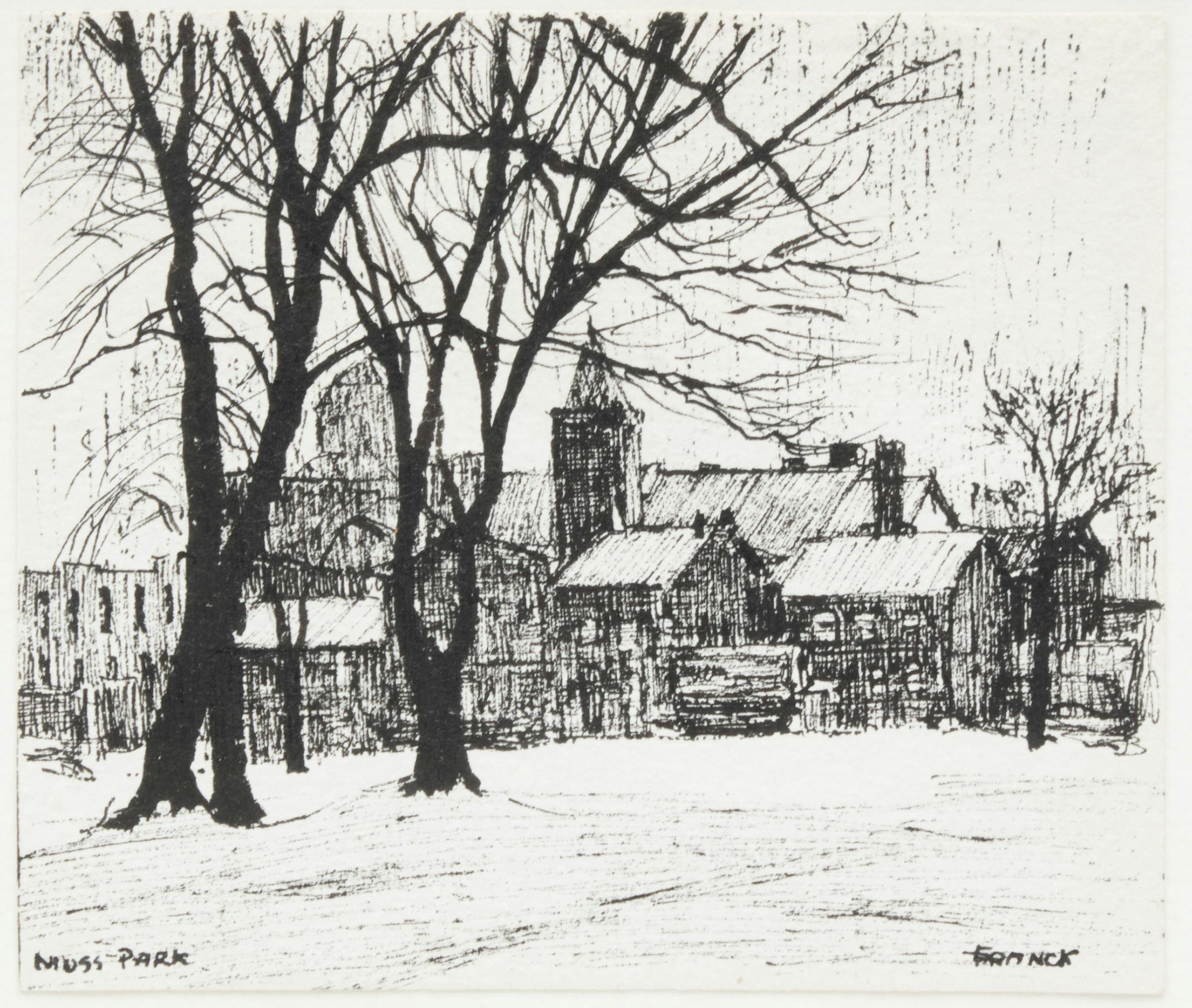 Albert Jacques Franck (1899-1973) - Moss Park II